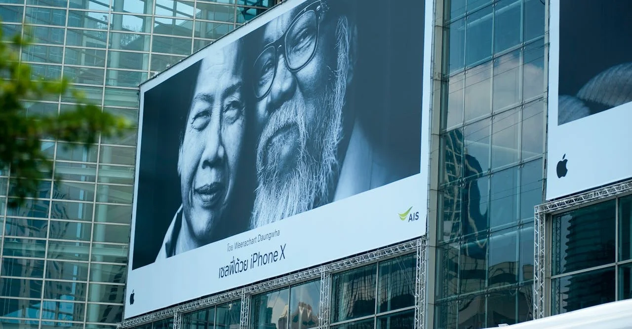 Indoor outdoor advertising